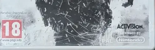 Call of Duty: Modern Warfare 3, the PEGI square on its front