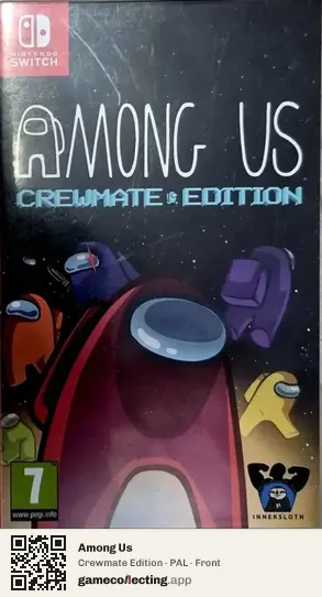 Among Us Nintendo Switch, PAL box front