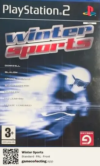 Winter Sports PlayStation 2, PAL box front