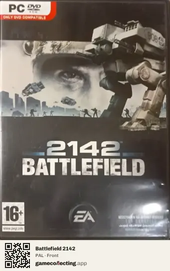 Battlefield 2142 Computer, PAL box front