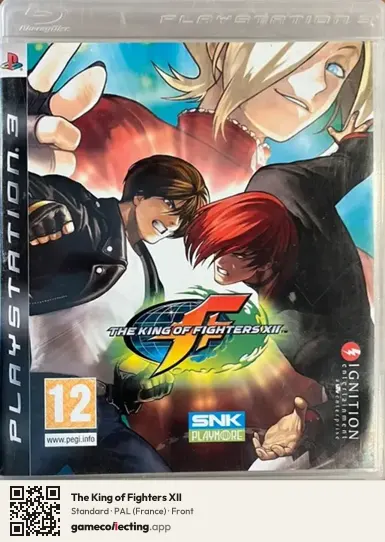 The King of Fighters XII PlayStation 3, France box front
