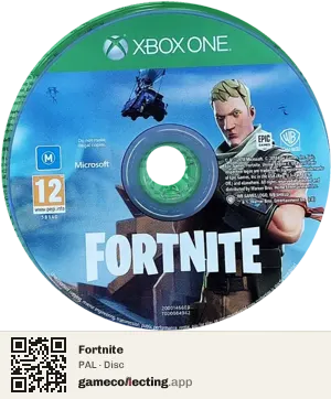 Fortnite Xbox One, PAL disc