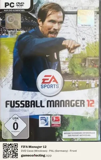 FIFA Manager 12 Computer, Germany box front