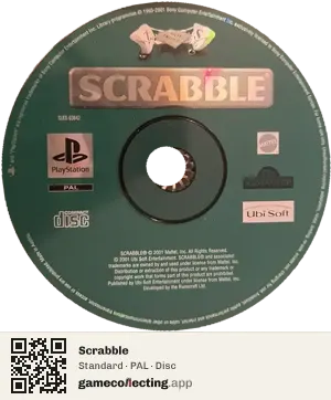 Scrabble PlayStation, PAL disc