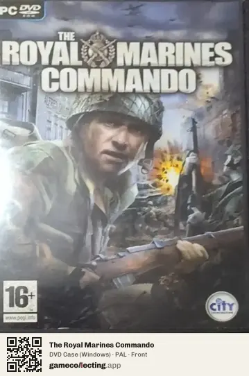 The Royal Marines Commando Computer, PAL box front