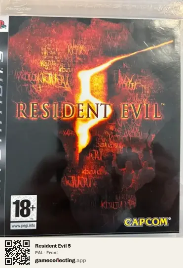 Resident Evil 5 PlayStation 3, PAL box front