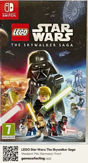 LEGO Star Wars: The Skywalker Saga Nintendo Switch, Germany box front