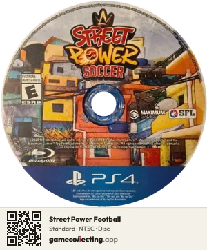Street Power Football PlayStation 4, NTSC disc