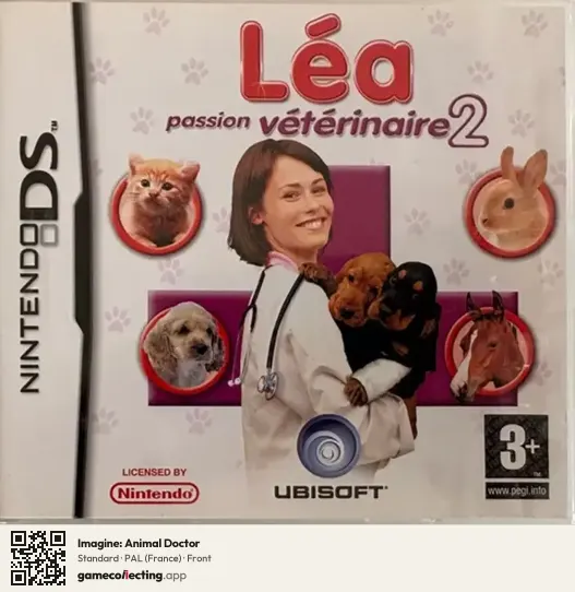 Imagine: Animal Doctor Nintendo DS, France box front