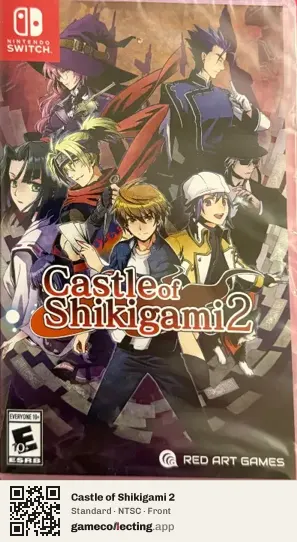 Castle of Shikigami 2 Nintendo Switch, NTSC box front