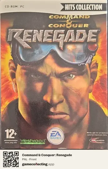 Command & Conquer: Renegade Computer, PAL box front