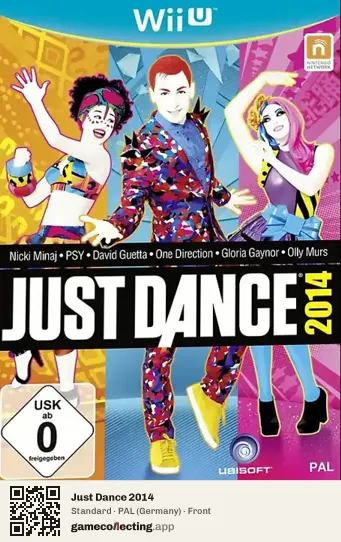 Just Dance 2014 Nintendo Wii U, Germany box front
