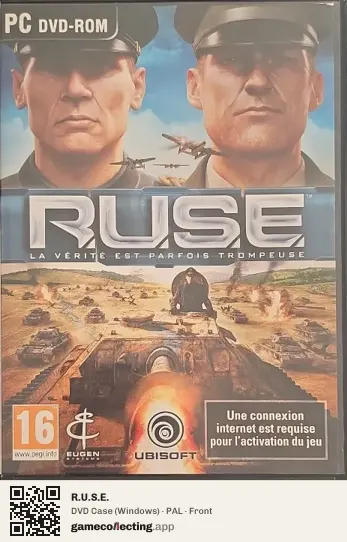 R.U.S.E. Computer, PAL box front