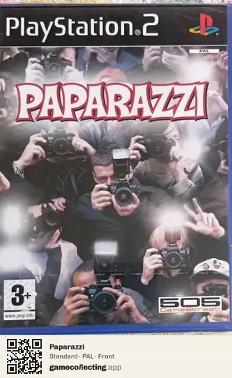 Paparazzi PlayStation 2, PAL box front
