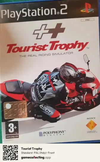 Tourist Trophy PlayStation 2, Italy box front