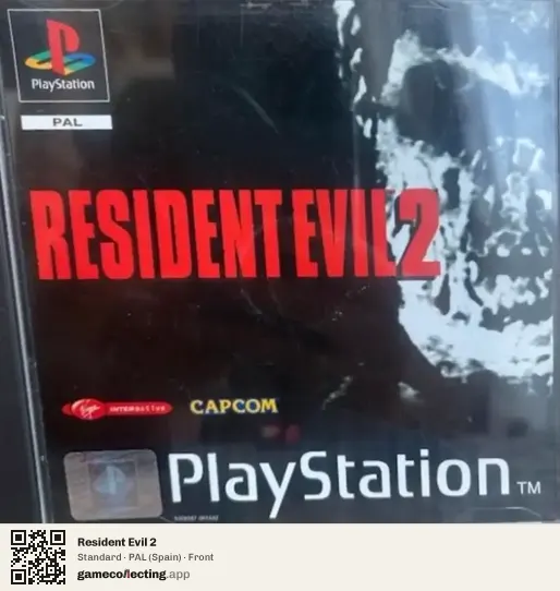 Resident Evil 2 PlayStation, Spain box front