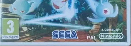 Sonic Colors, the PEGI square on its front