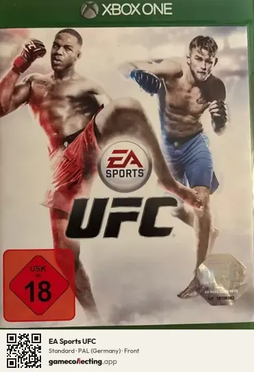 EA Sports UFC Xbox One, Germany box front