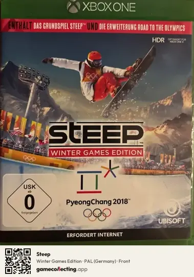 Steep Xbox One, Germany box front