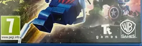 LEGO Marvel Super Heroes 2, the PEGI square on its front