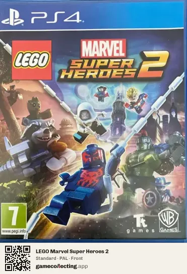 LEGO Marvel Super Heroes 2 PlayStation 4, PAL box front