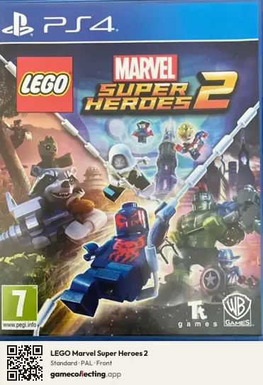 LEGO Marvel Super Heroes 2 PlayStation 4, PAL box front