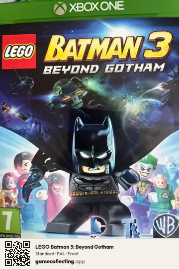 LEGO Batman 3: Beyond Gotham Xbox One, PAL box front