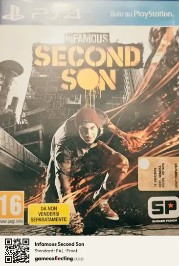 Infamous Second Son PlayStation 4, PAL box front