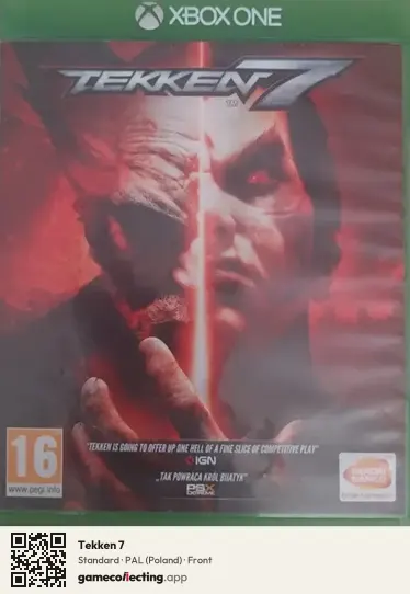 Tekken 7 Xbox One, Poland box front