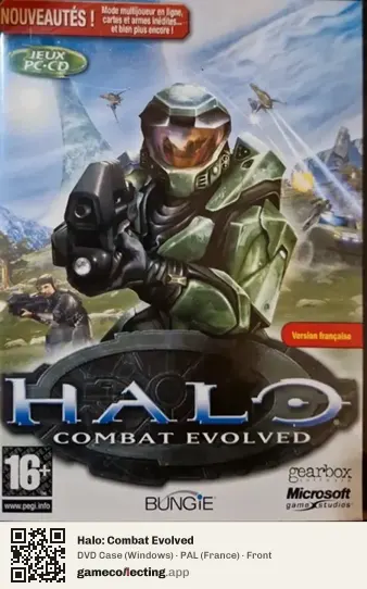 Halo: Combat Evolved Computer, France box front
