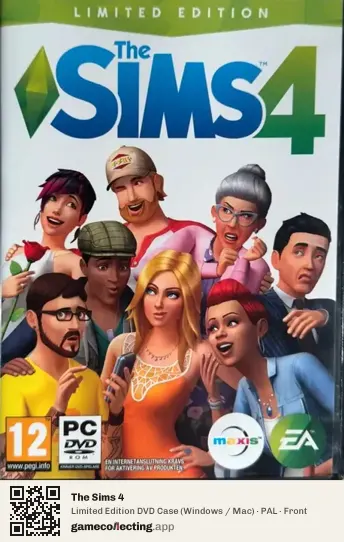 The Sims 4 Computer, PAL box front
