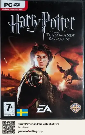 Harry Potter and the Goblet of Fire Computer, PAL box front