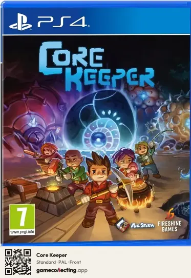 Core Keeper PlayStation 4, PAL box front