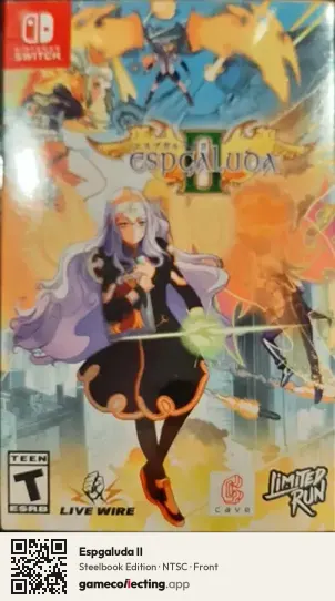 Espgaluda II Nintendo Switch, NTSC box front