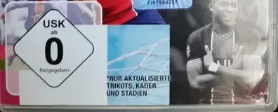 FIFA 21, the USK square on its front