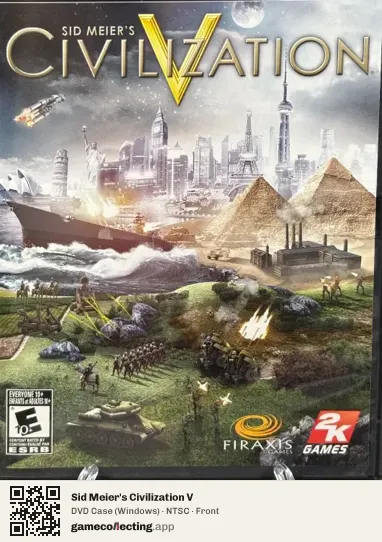 Sid Meier's Civilization V Computer, NTSC box front