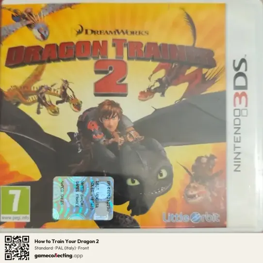 How to Train Your Dragon 2 Nintendo 3DS, Italy box front