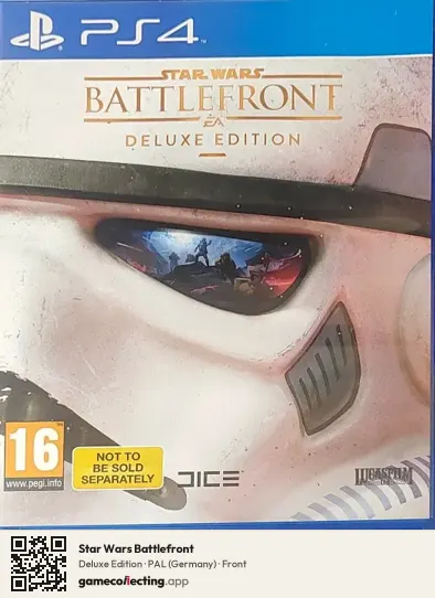Star Wars Battlefront PlayStation 4, Germany box front