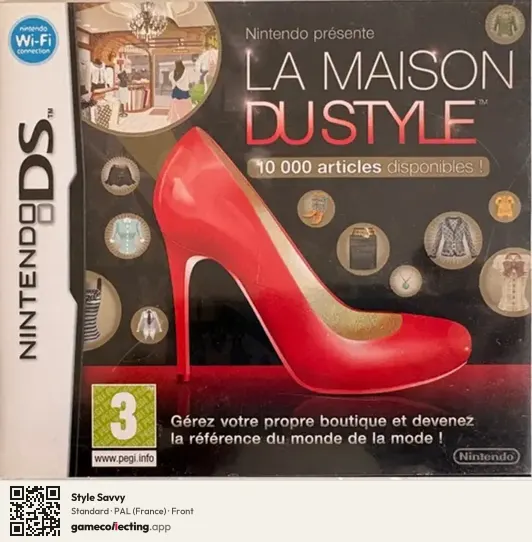 Style Savvy Nintendo DS, France box front