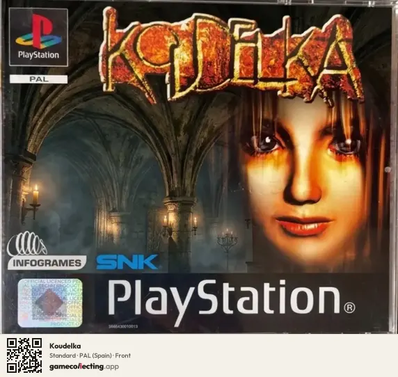 Koudelka PlayStation, Spain box front