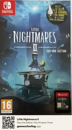 Little Nightmares II Nintendo Switch, France box front