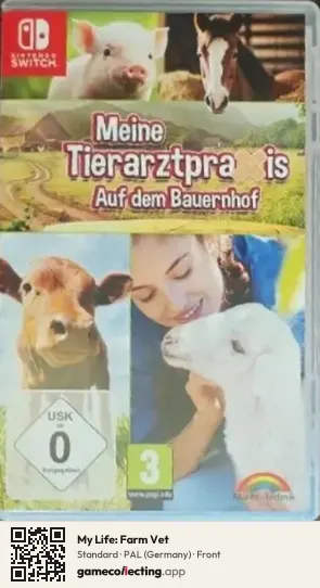 My Life: Farm Vet Nintendo Switch, Germany box front