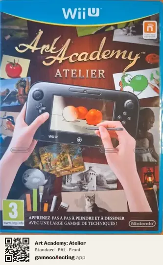 Art Academy: Atelier Nintendo Wii U, PAL box front