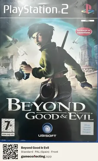 Beyond Good & Evil PlayStation 2, Spain box front