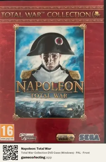 Napoleon: Total War Computer, PAL box front