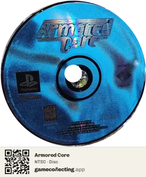 Armored Core PlayStation, NTSC disc