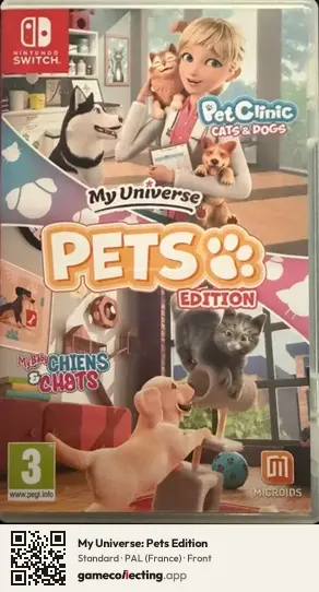 My Universe: Pets Edition Nintendo Switch, France box front