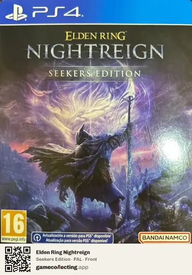 Elden Ring Nightreign PlayStation 4, PAL box front