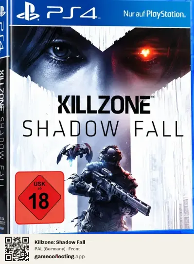Killzone: Shadow Fall PlayStation 4, Germany box front