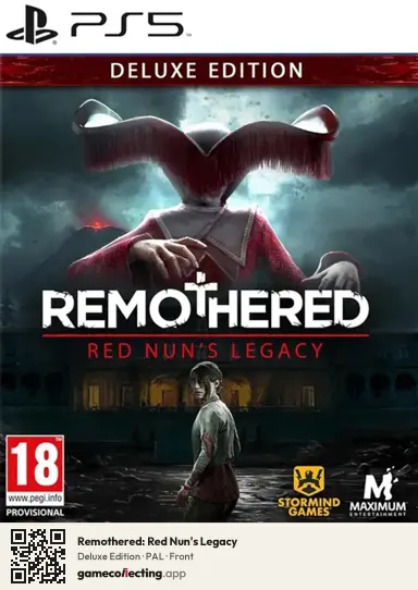 Remothered: Red Nun's Legacy PlayStation 5, PAL box front